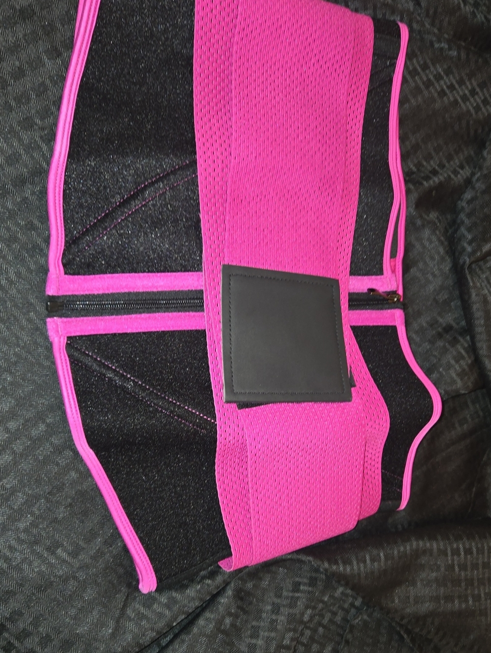 Pink and Black Waist Trainer Corset